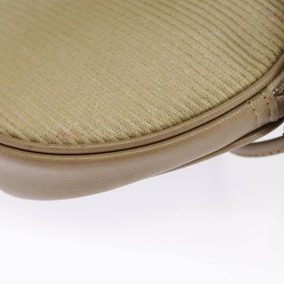 SAINT LAURENT Shoulder Bag Coated Canvas Beige Auth ep6623 - Picture 13 of 16